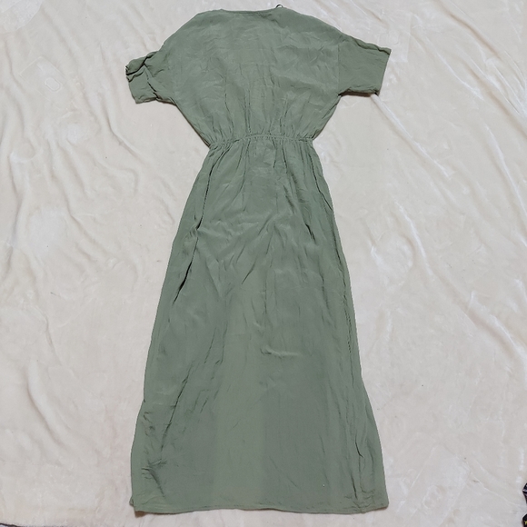 & Other Stories Twist Knot Midi Dress - Picture 8 of 10